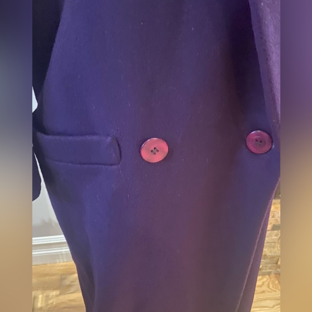Linda Allard for Ellen Tracy Vintage Wool Coat - Picture 7 of 12